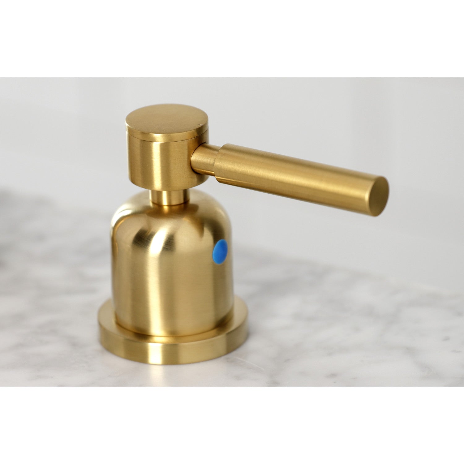 Kingston Sona FSC8933DL - Concord Widespread Bathroom Faucet with Brass Pop-Up, Brushed Brass — thumbnail 2